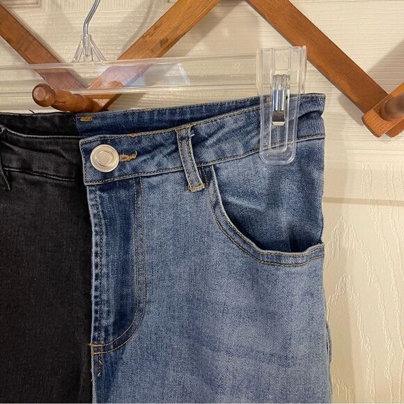 Rehab Lab Two Tone Jeans Womens - Picture 3 of 6